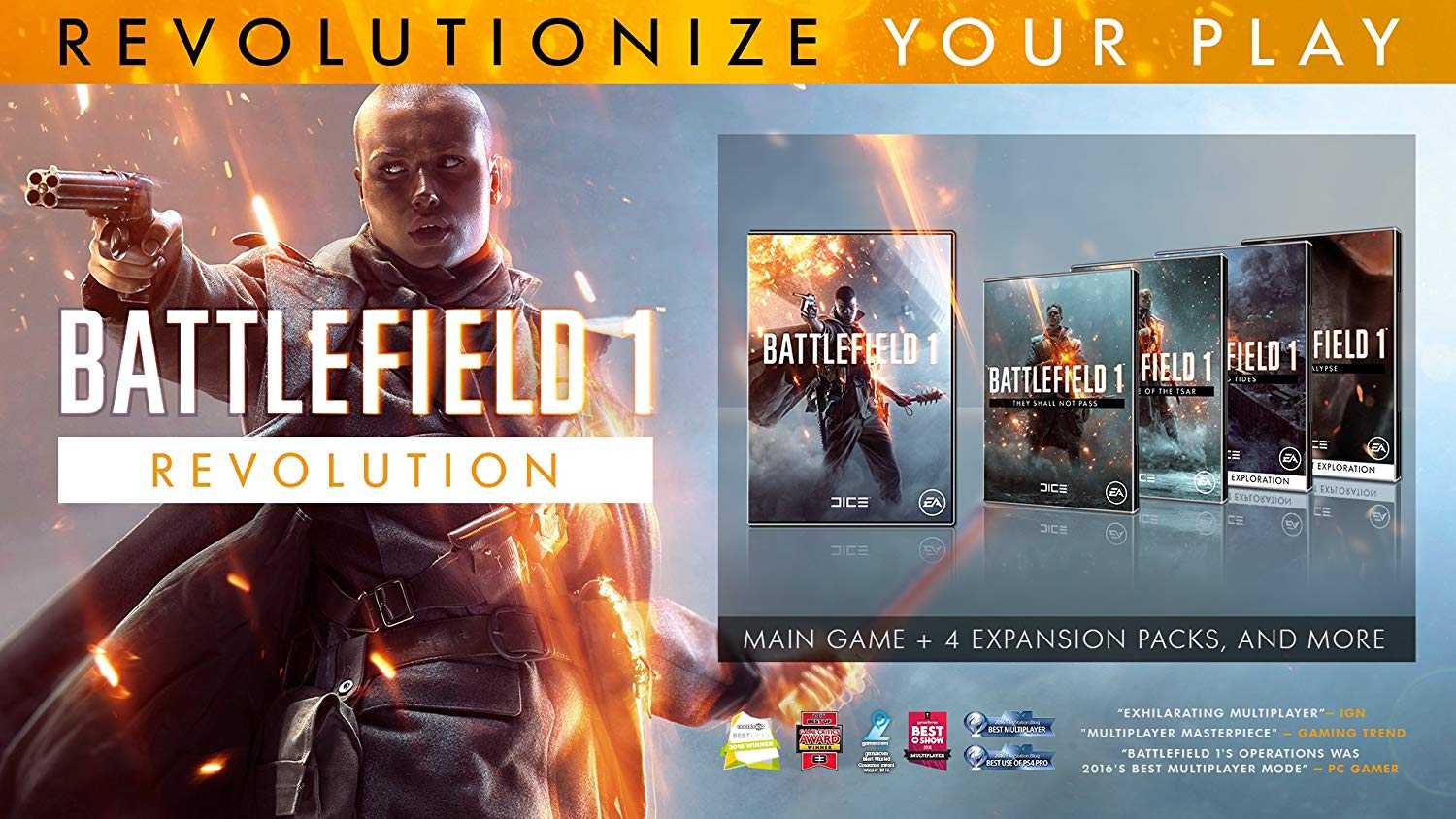 Battlefield 1 Revolution Xbox One Games Home