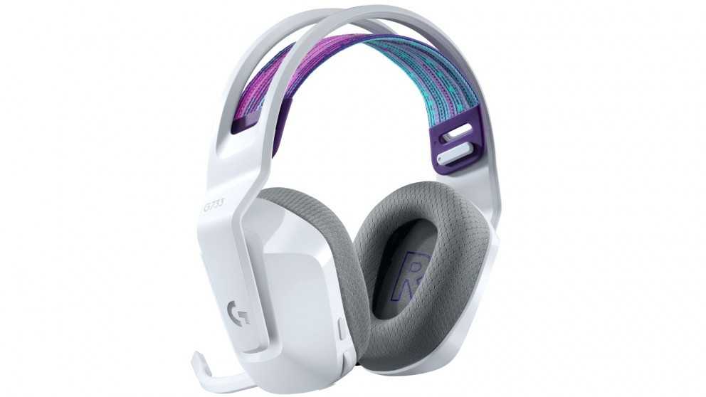Headset Gaming Wireless Logitech G G733 - White - Versus Gamers