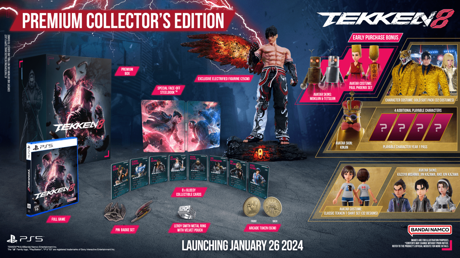 Tekken 8 - Premium Collectors Edition (PS5) - Games Home