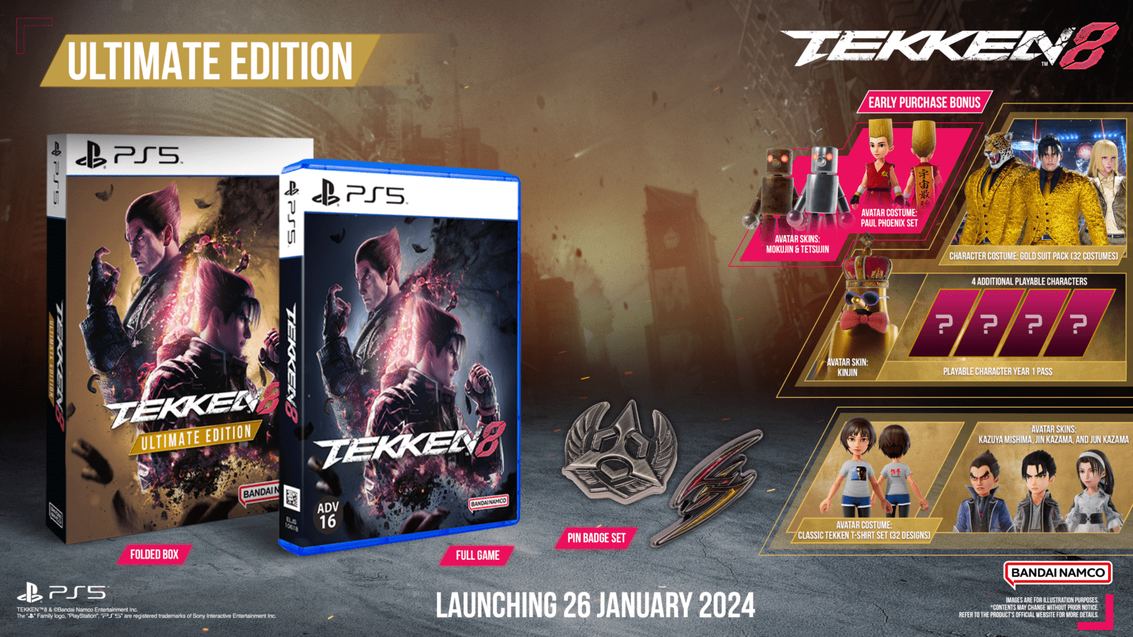 Tekken 8 Edition Ultimate PS5 : info et offres